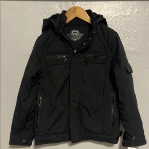 Urban Republic Kids Black Hooded Puffer Jacket